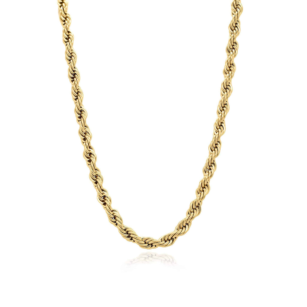 ROPE CHAIN NECKLACE (4mm)