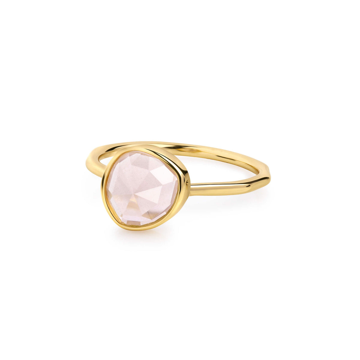 LUNA RING - Rose Chalcedony - Trove & Co.