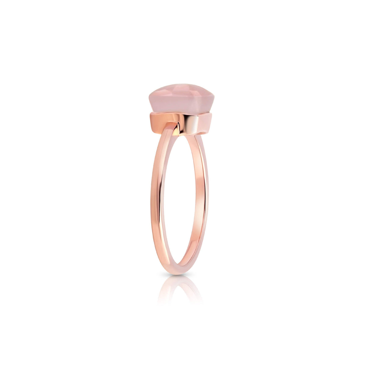 ROSE QUARTZ RING - Trove & Co.