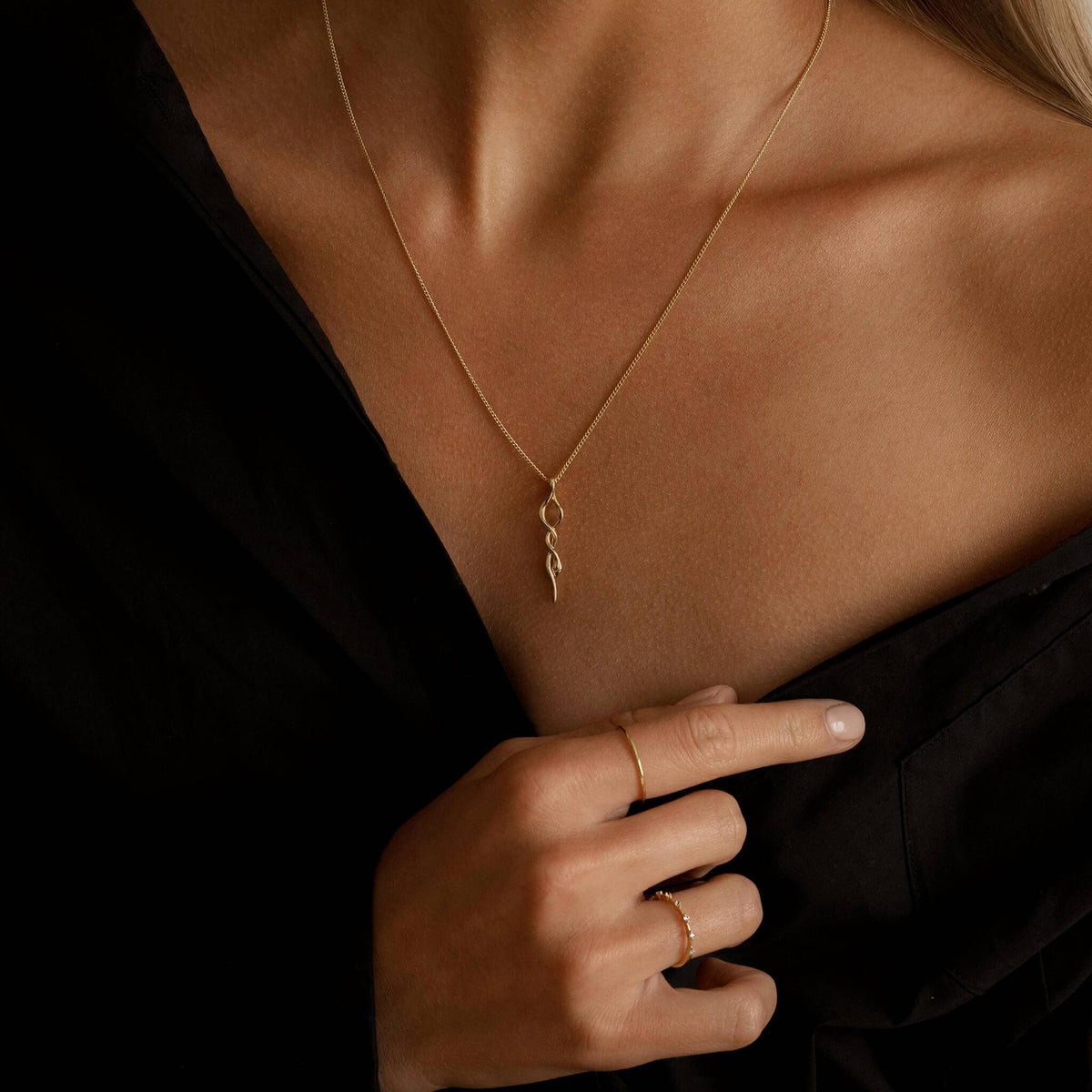 Serpent Pendant - Trove & Co.