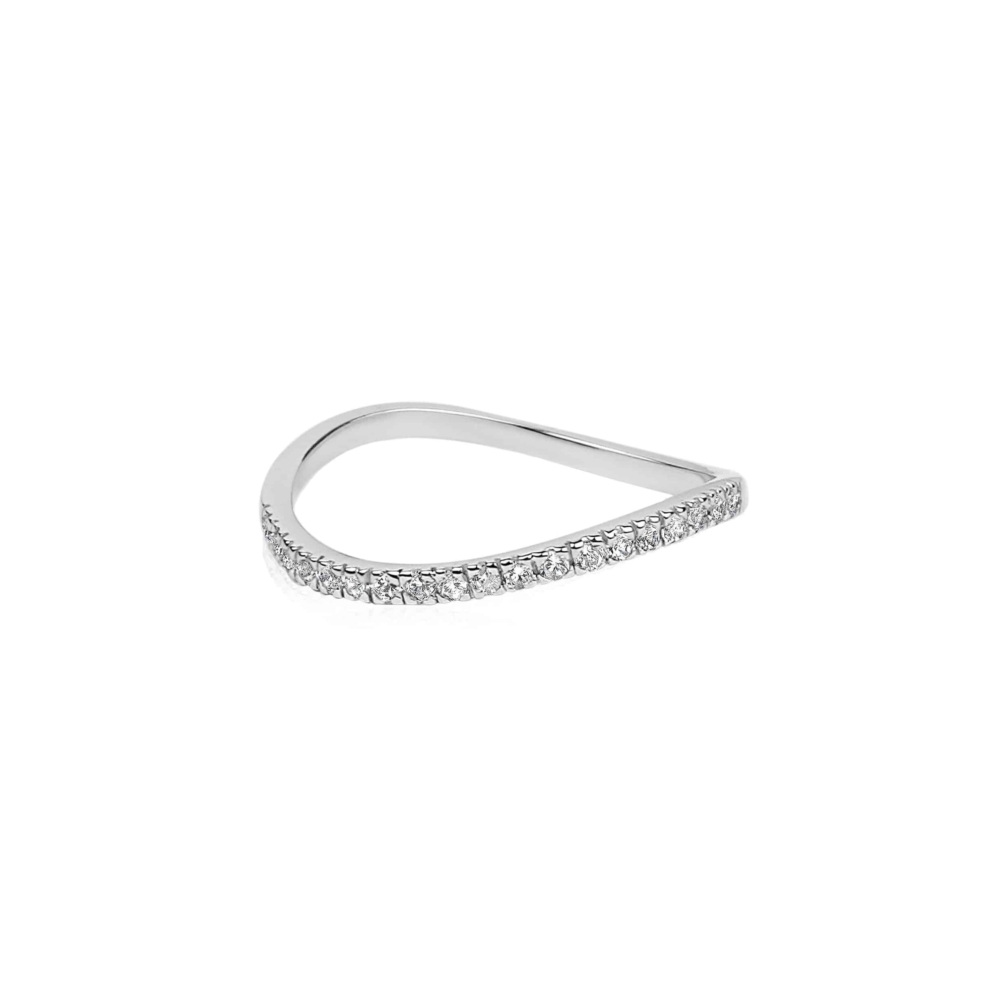 CURVED ETERNITY BAND - Trove & Co.