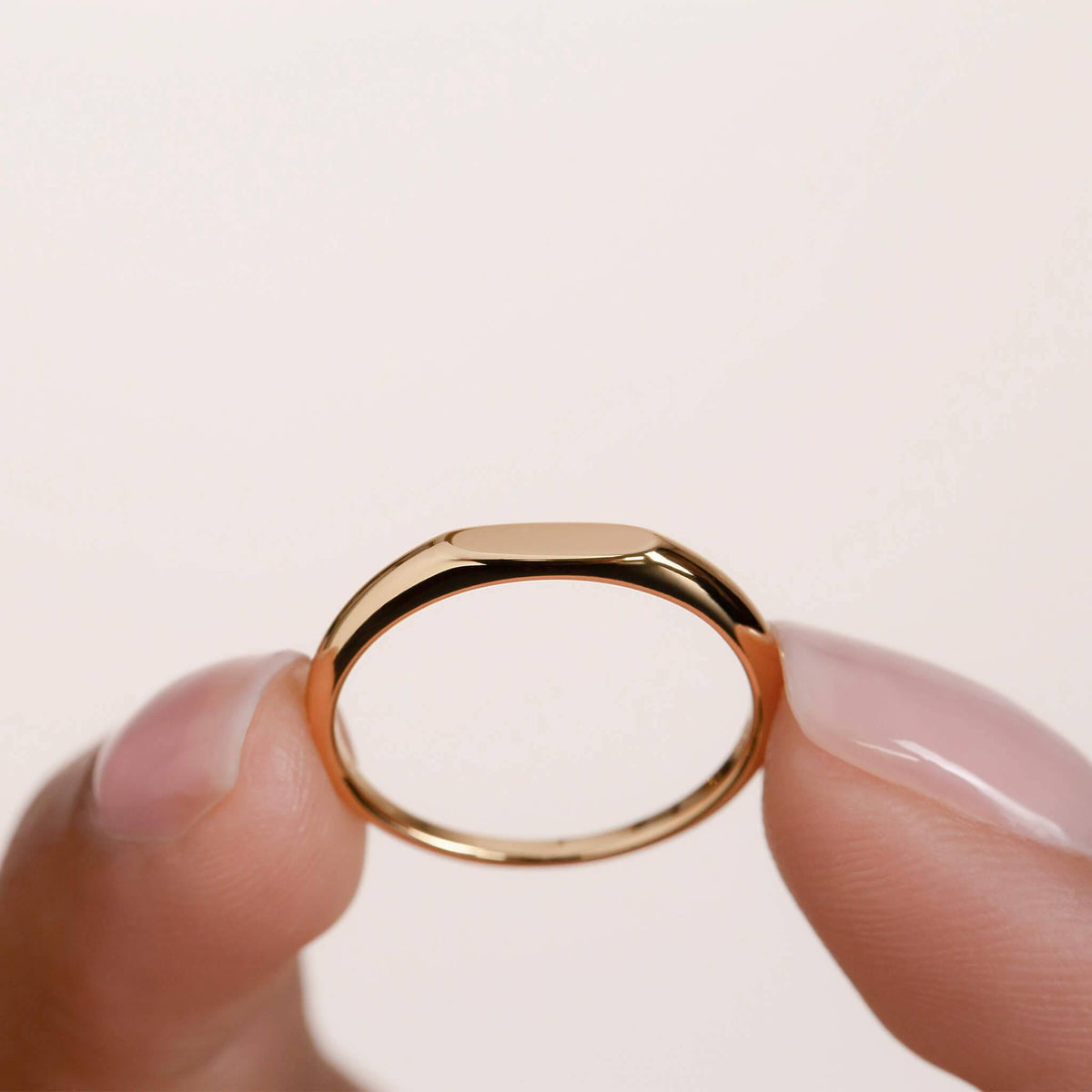 MINI SIGNET RING - Trove & Co.