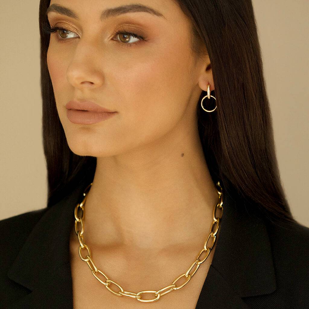 VALENTINA HOOP EARRINGS - Trove & Co.