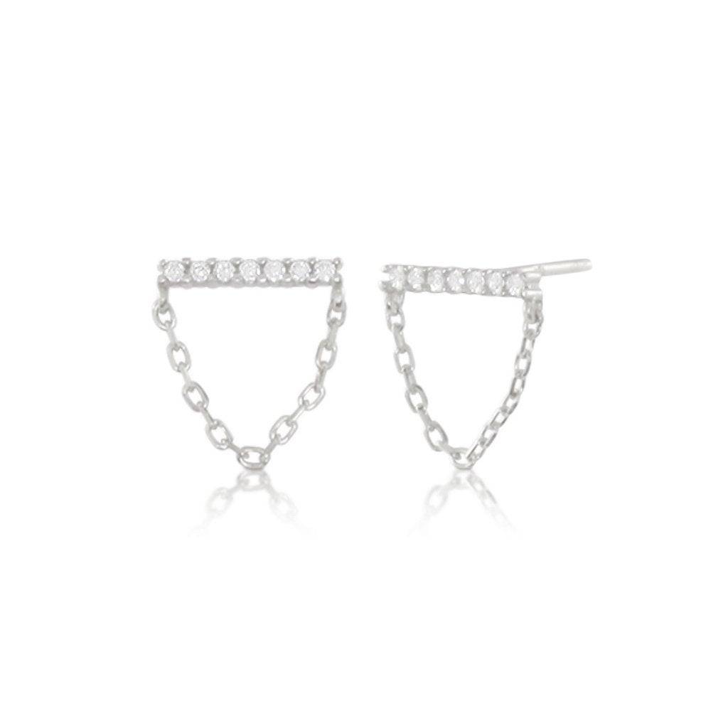 ALISA CHAIN EARRINGS - Trove & Co.