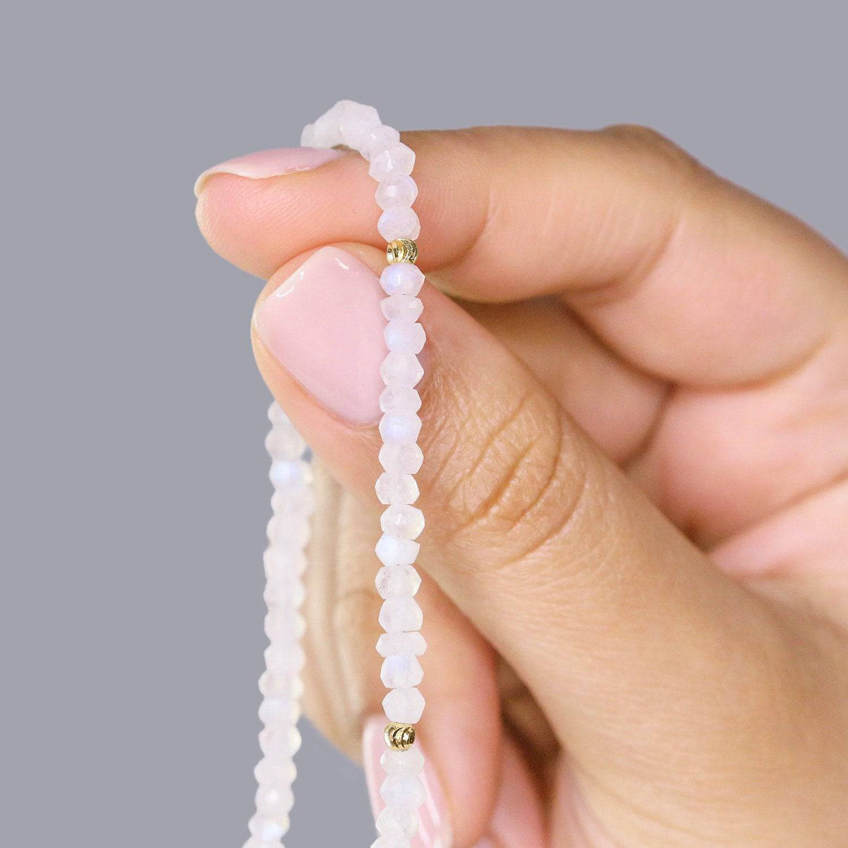 AURA GEMSTONE CHOKER - BLACK ONYX - Trove & Co.