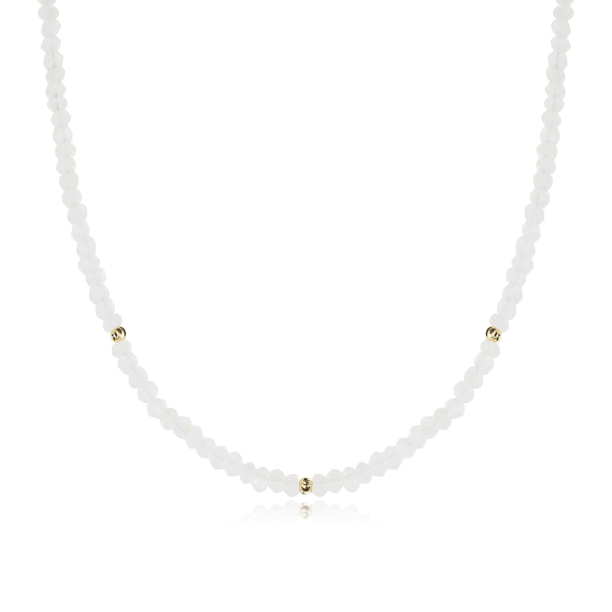 AURA GEMSTONE CHOKER - SMOKEY QUARTZ - Trove & Co.