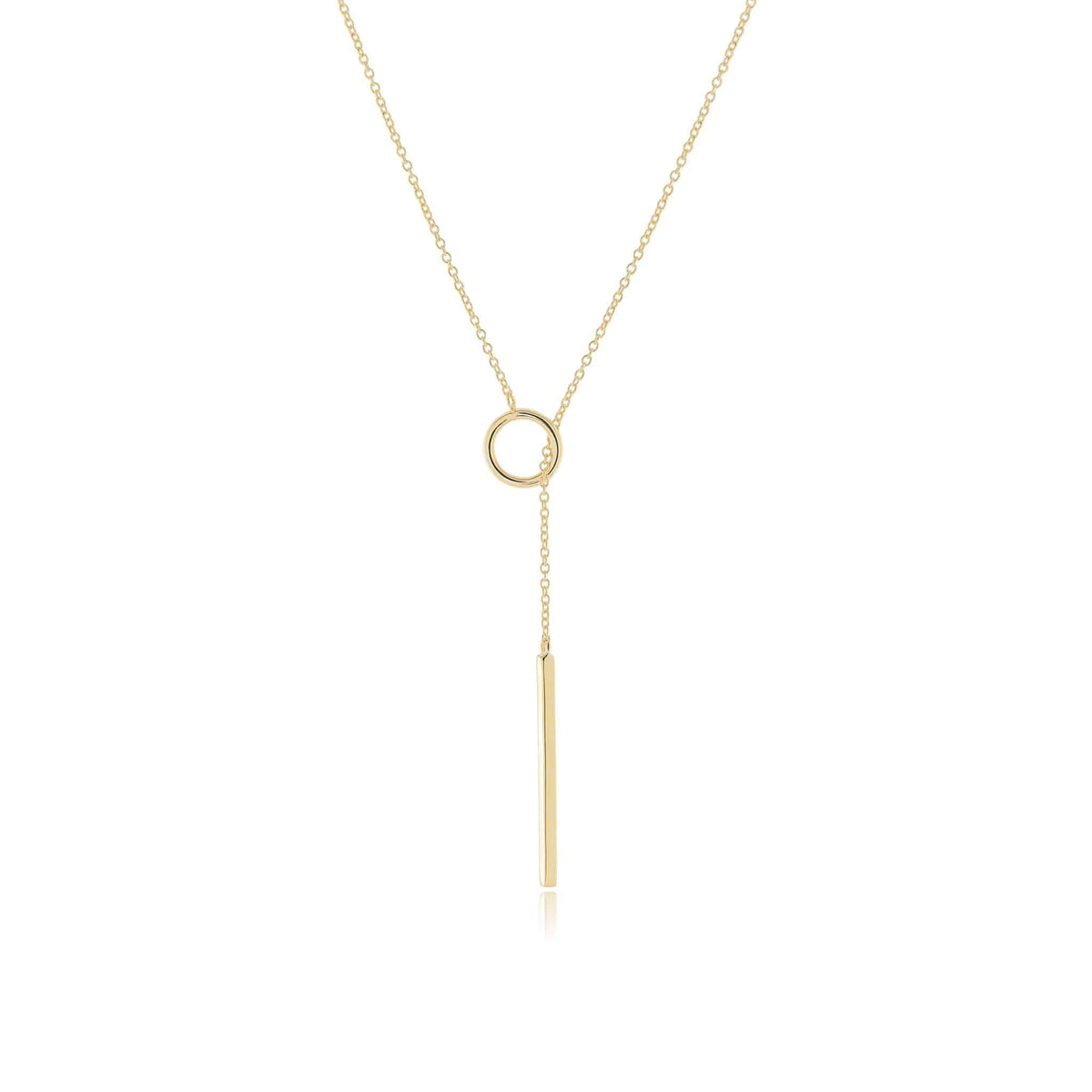 BAR LARIAT NECKLACE - Trove & Co.