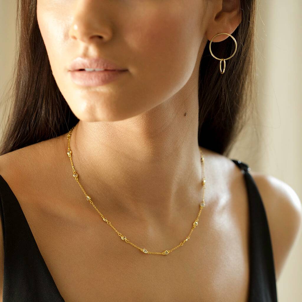 BELLA DOUBLE HOOP EARRINGS - Trove & Co.