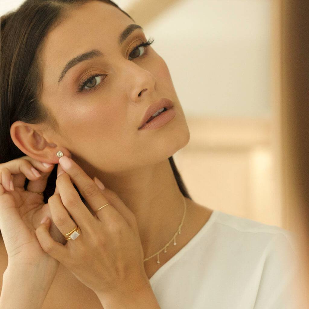 BRILLIANT CUT STUDS - Trove & Co.