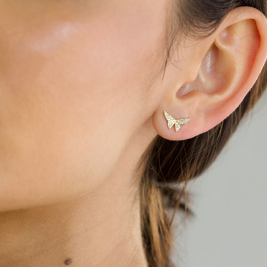 Butterfly earring - Trove & Co.