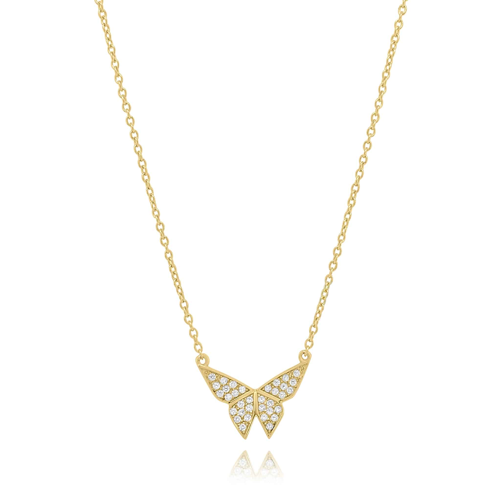 BUTTERFLY NECKLACE - Trove & Co.