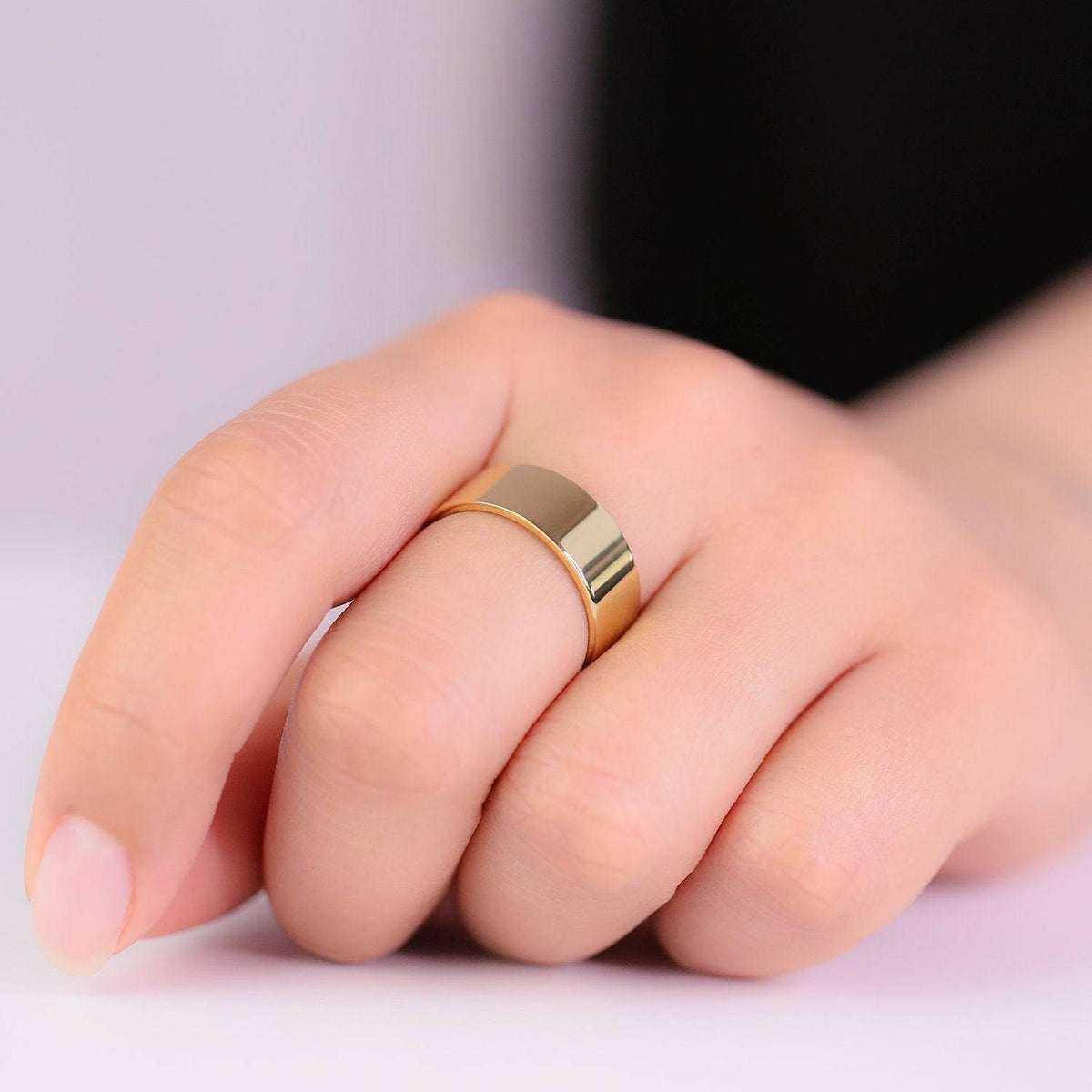 7 mm gold cigar band - Trove & Co.