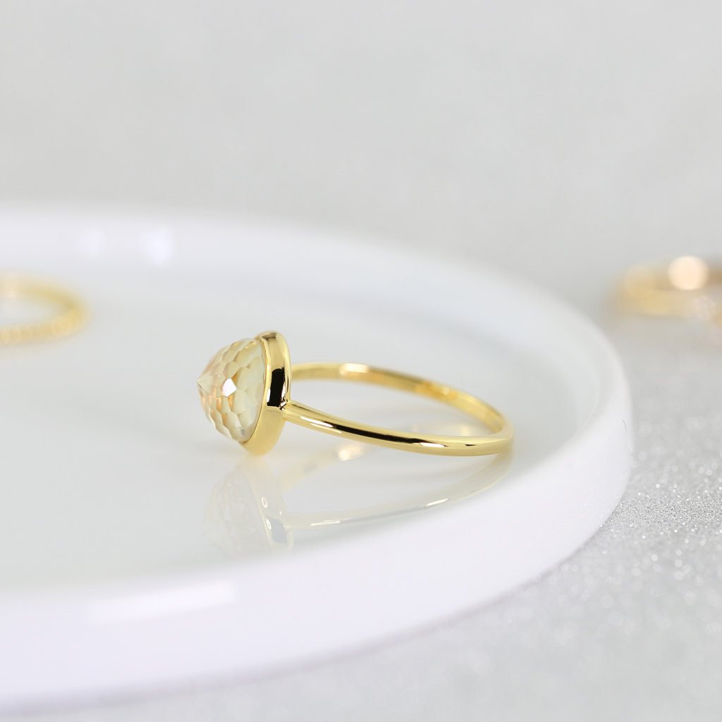 CITRINE GEMSTONE RING - Trove & Co.