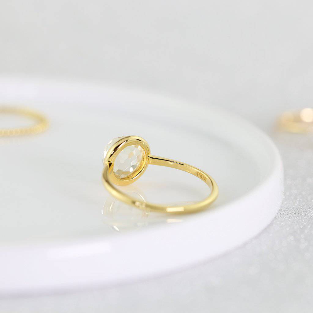CITRINE GEMSTONE RING - Trove & Co.