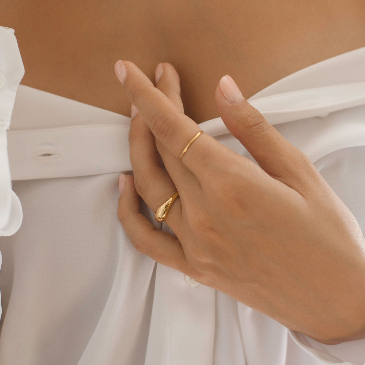 CURVED DOME RING - Trove & Co.