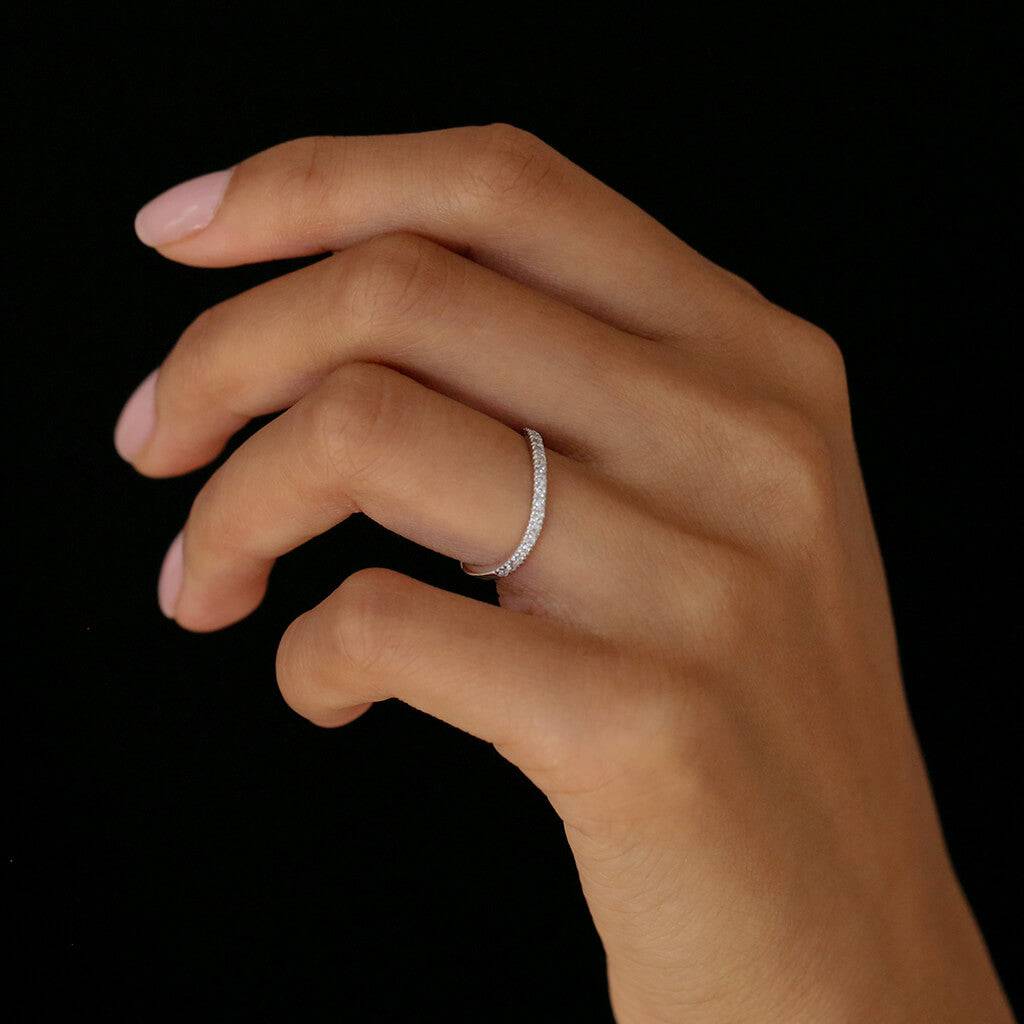 CURVED ETERNITY BAND - Trove & Co.