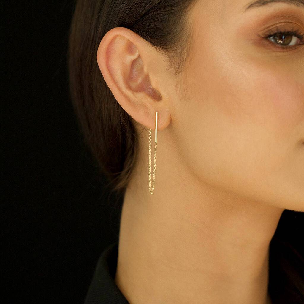 DANGLING BAR EAR JACKET - Trove & Co.
