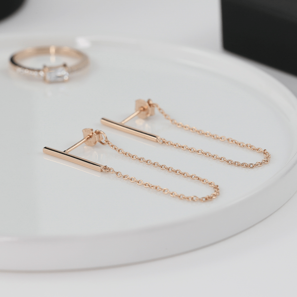 DANGLING BAR EAR JACKET - Trove & Co.