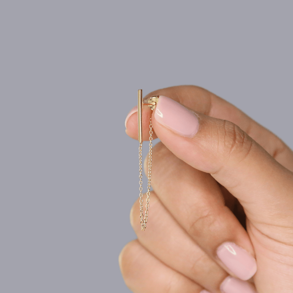 DANGLING BAR EAR JACKET - Trove & Co.