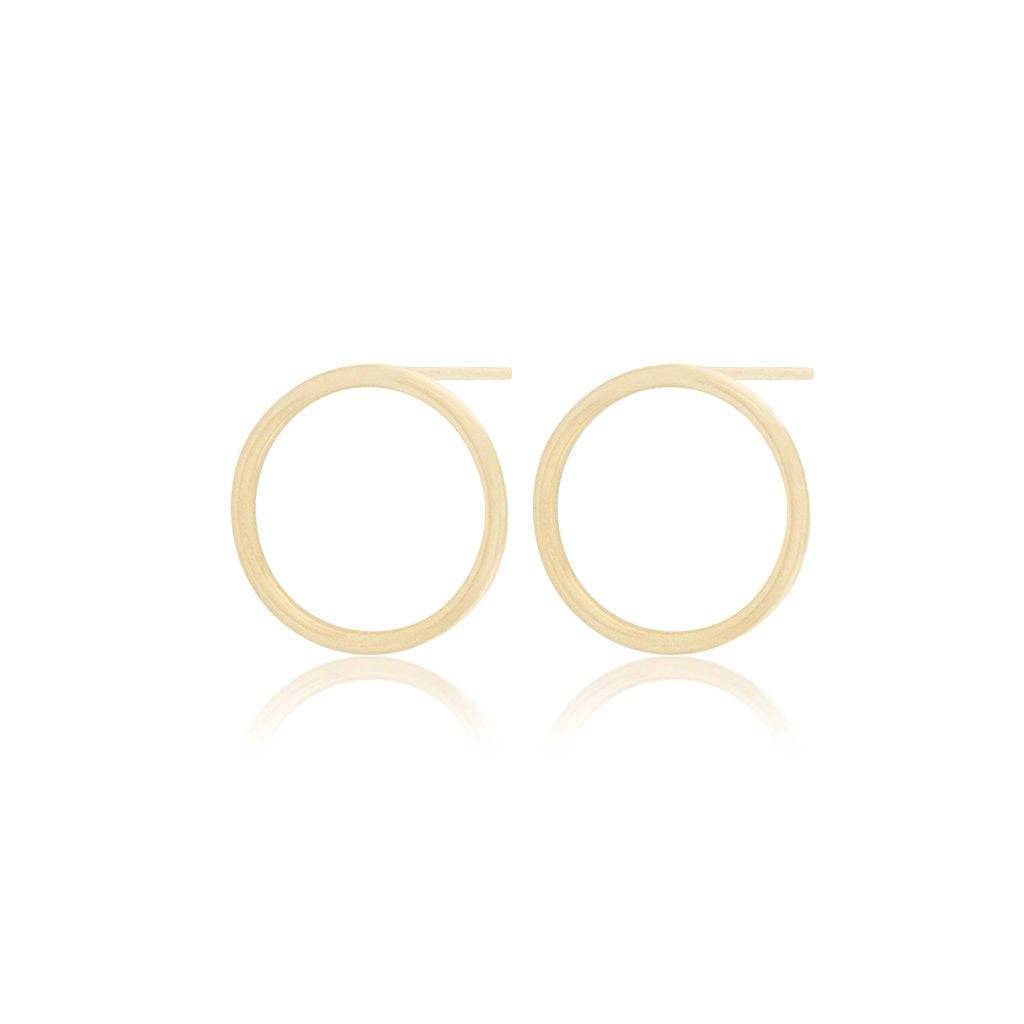 DELICATE CIRCLE STUD - Trove & Co.