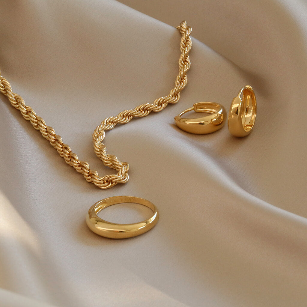 ROPE CHAIN NECKLACE (4mm) - Trove & Co.