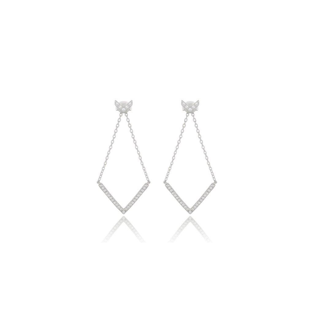 GEOMETRIC EARJACKET - Trove & Co.