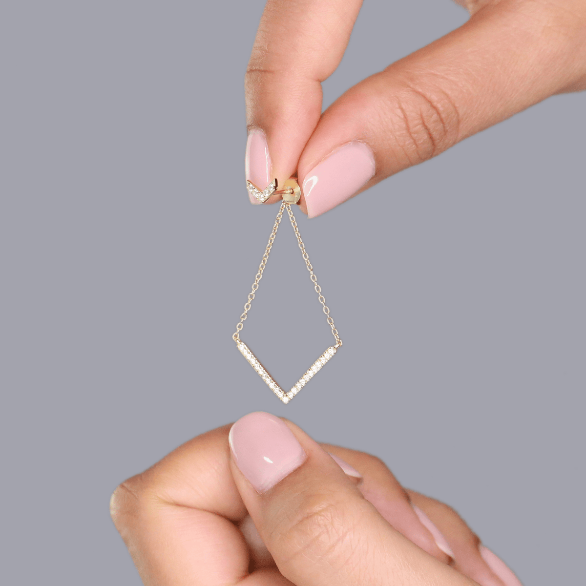 GEOMETRIC EARJACKET - Trove & Co.