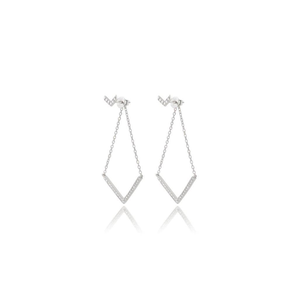 GEOMETRIC EARJACKET - Trove & Co.