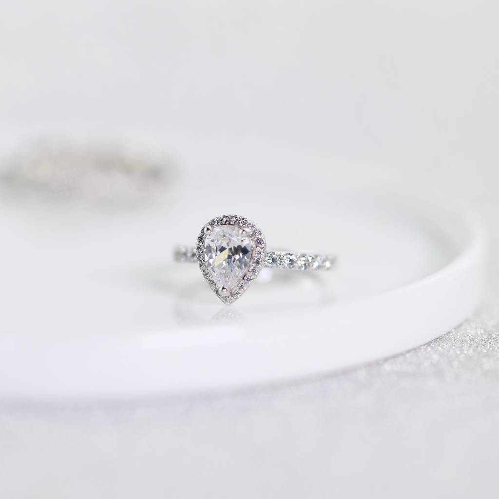 Pear Cut Engagement Ring - Trove & Co.