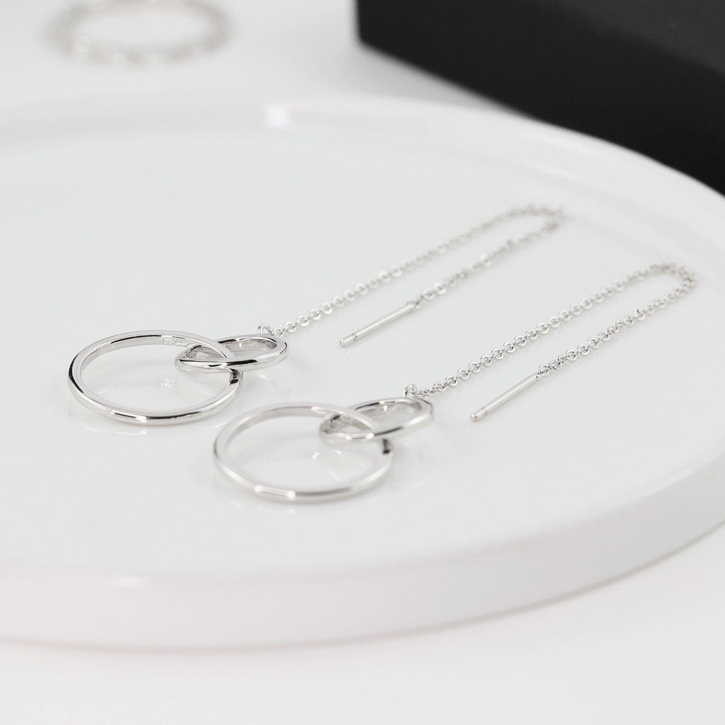 Threader earrings isabella - Trove & Co.