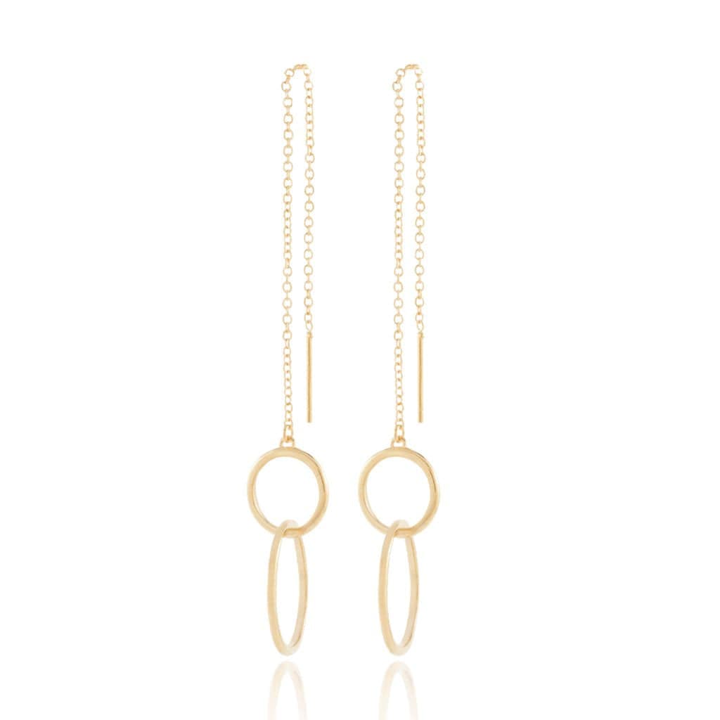 Isabella threader earrings - Trove & Co.