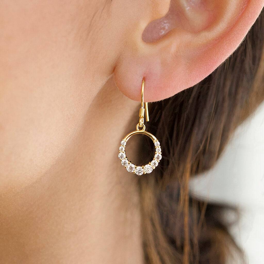 JASMINE FRENCH HOOK EARRINGS - Trove & Co.