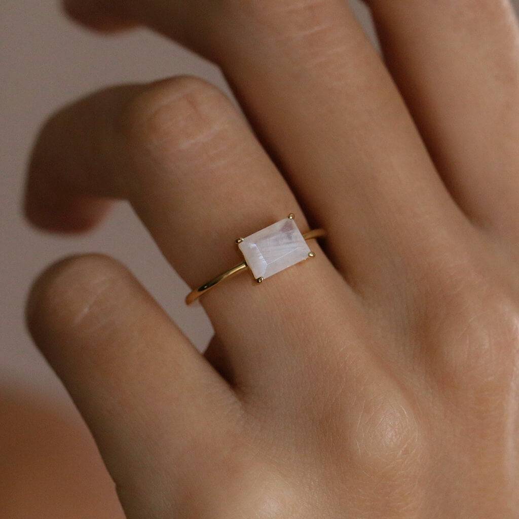 moonstone muse ring - Trove & Co.