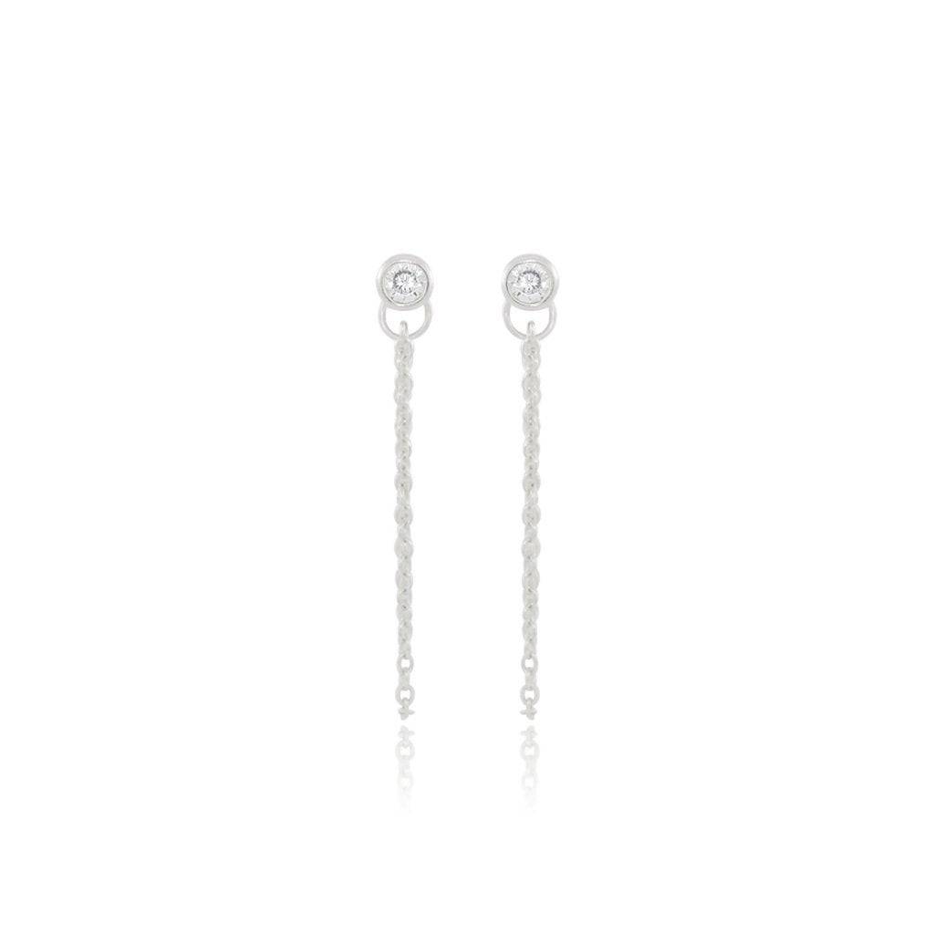 LARIAT CHAIN EARRINGS - Trove & Co.