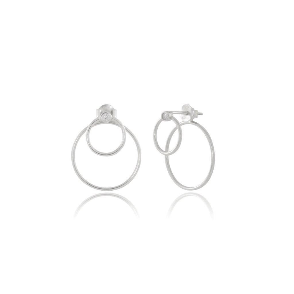 MELIA DOUBLE HOOP EARJACKET - Trove & Co.
