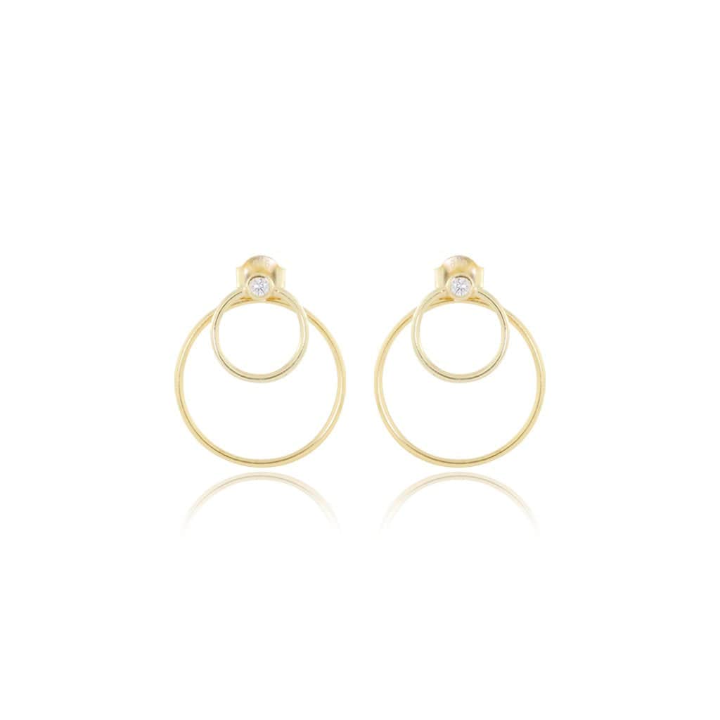 MELIA DOUBLE HOOP EARJACKET - Trove & Co.