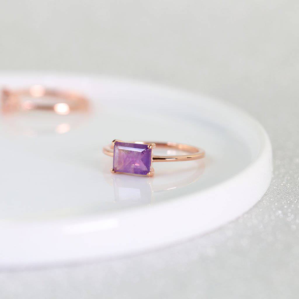 MUSE RING - AMETHYST - Trove & Co.