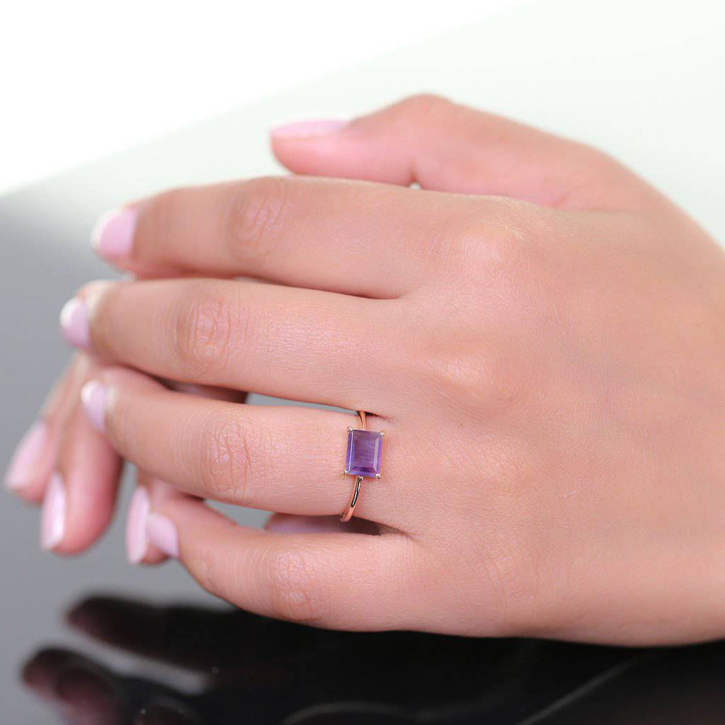 MUSE RING AMETHYST - Trove & Co.