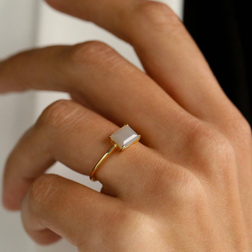 MUSE RING - SMOKEY QUARTZ - Trove & Co.