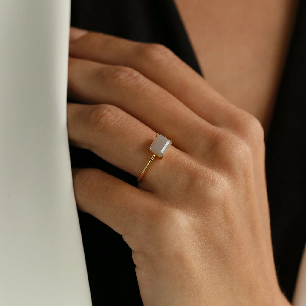 MUSE RING - SMOKEY QUARTZ - Trove & Co.