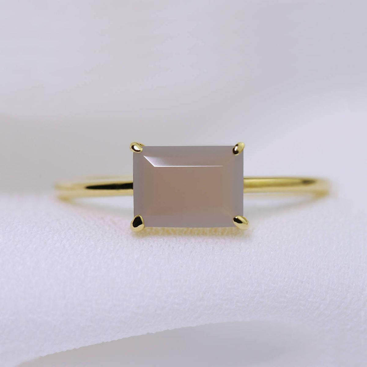 MUSE RING - SMOKEY QUARTZ - Trove & Co.