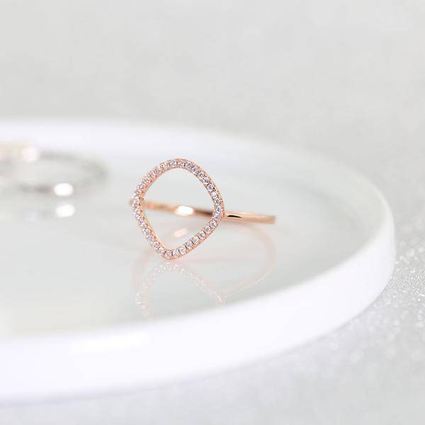 ORGANIC DAINTY KARMA RING - Trove & Co.