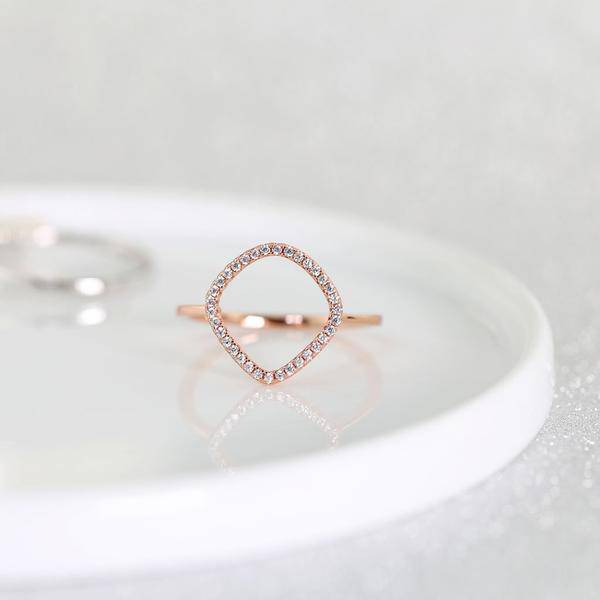 ORGANIC DAINTY KARMA RING - Trove & Co.