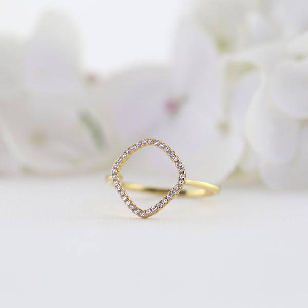 ORGANIC DAINTY KARMA RING - Trove & Co.