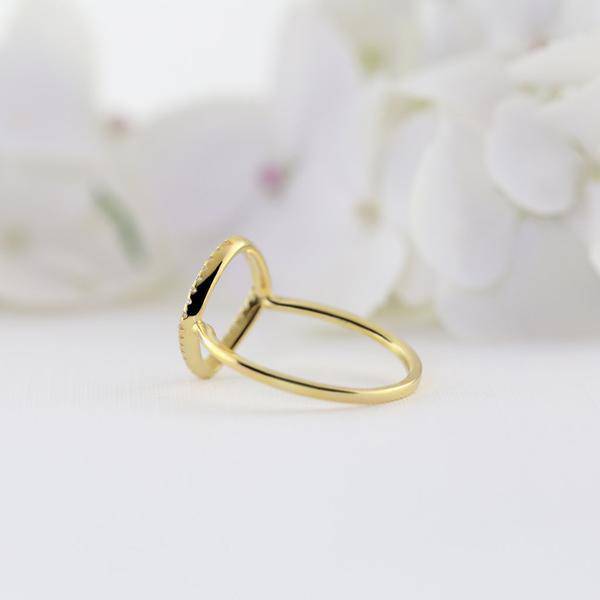 ORGANIC DAINTY KARMA RING - Trove & Co.