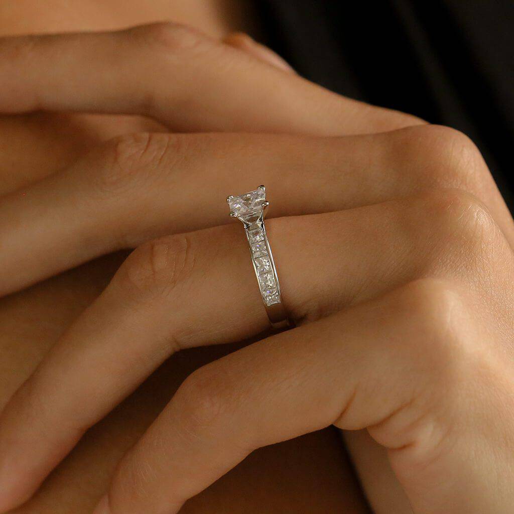 PRINCESS CUT RING - Trove & Co.