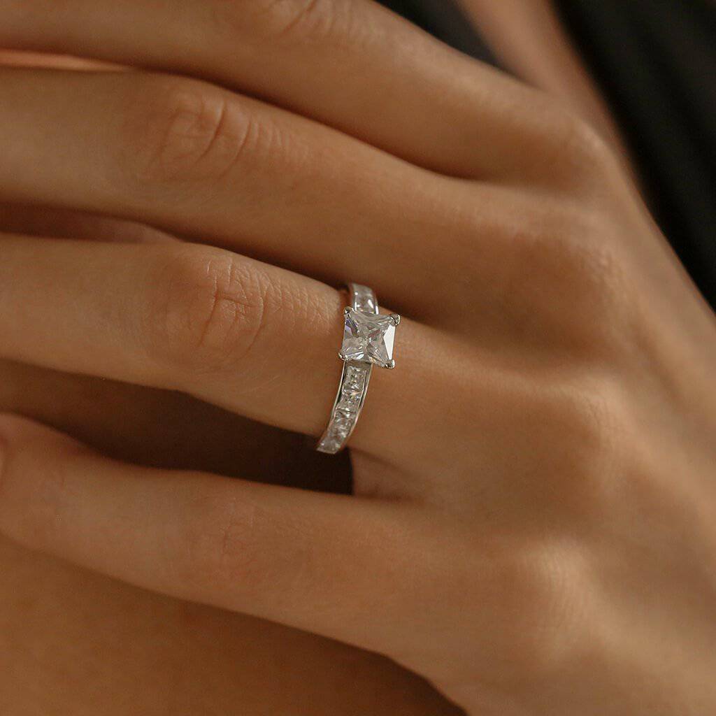 PRINCESS CUT RING - Trove & Co.