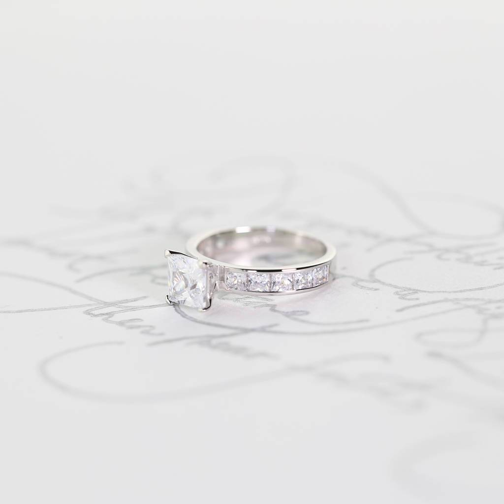PRINCESS CUT RING - Trove & Co.
