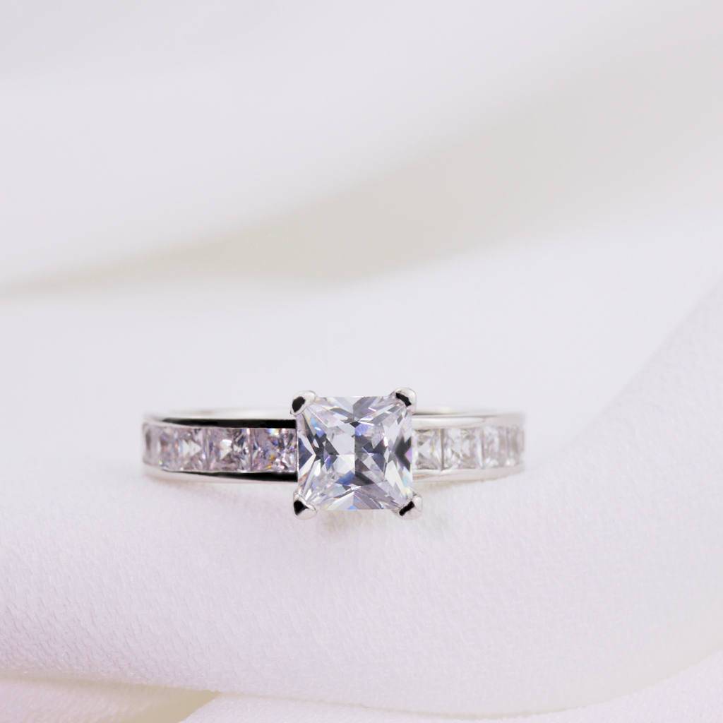 PRINCESS CUT RING - Trove & Co.