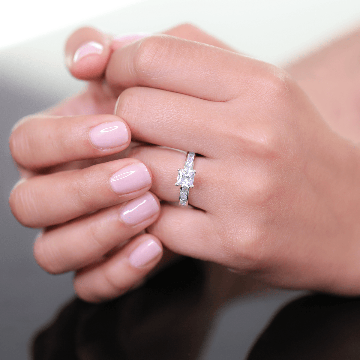 PRINCESS CUT RING - Trove & Co.